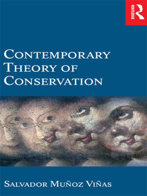 cover image of Contemporary Theory of Conservation